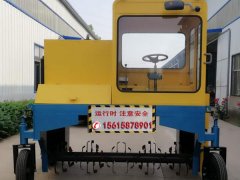 糞便自走式翻拋機工作效率及使用效果、無需建槽